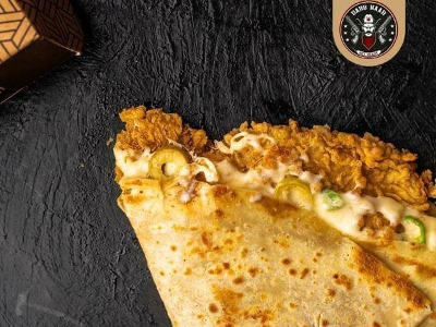Spicy Crunchy Chicken Crepe