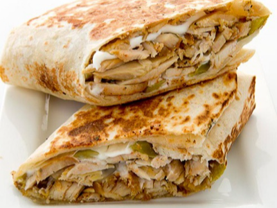 Chicken Shawerma Syrian Sandwich