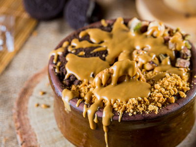 Umm Ali With Nutella And Nuts