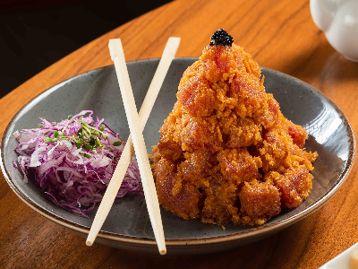 Crispy Spicy Tuna Salad