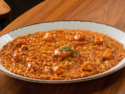 Risotto Grilled Shrimp