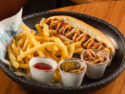 Grilled Hot Dog