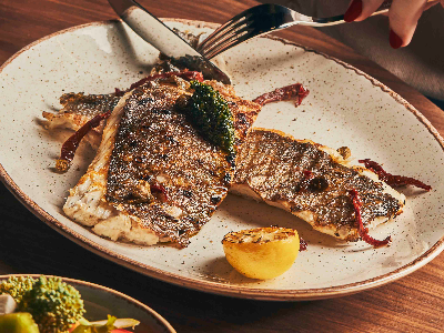 Grilled Sea Bass