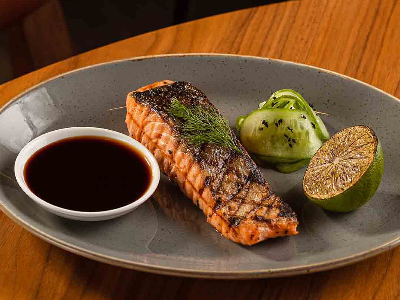 Grilled Salmon Teriyaki