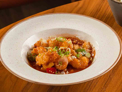 Sweet & Sour Crispy Prawns