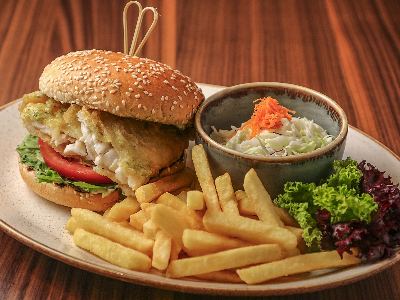 Fish Burger Sandwich
