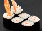 Salmon Tempura With Cheese Maki
