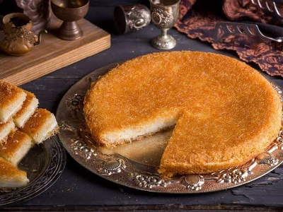 Konafa With Cream