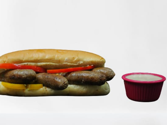 Oriental Sausage Sandwich