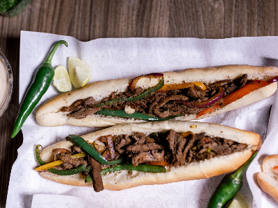 Meat Fajita Sandwich