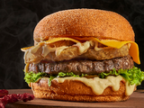 Fried Ring Burger