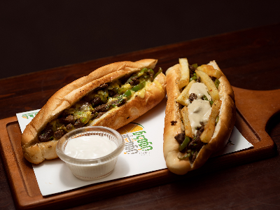 Alexandrian Liver With Cheese Sandwich