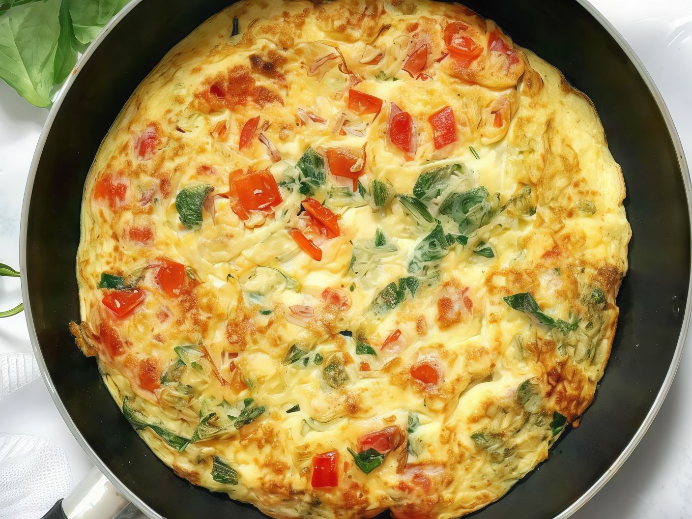 Vegetables Omelette