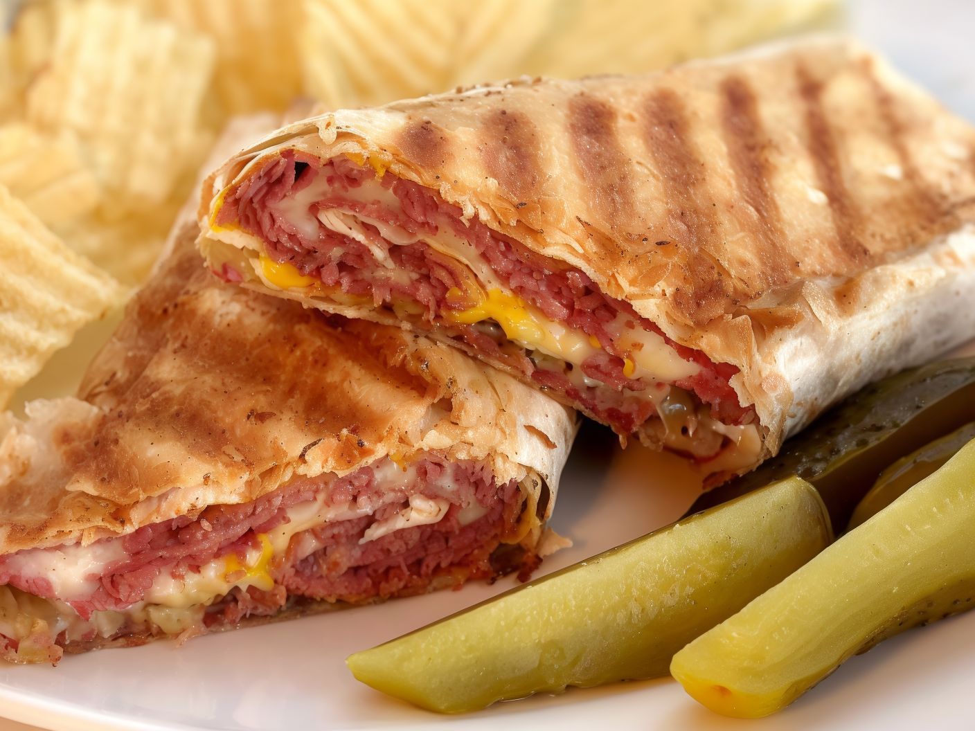 Eggs With Pastrami Wrap