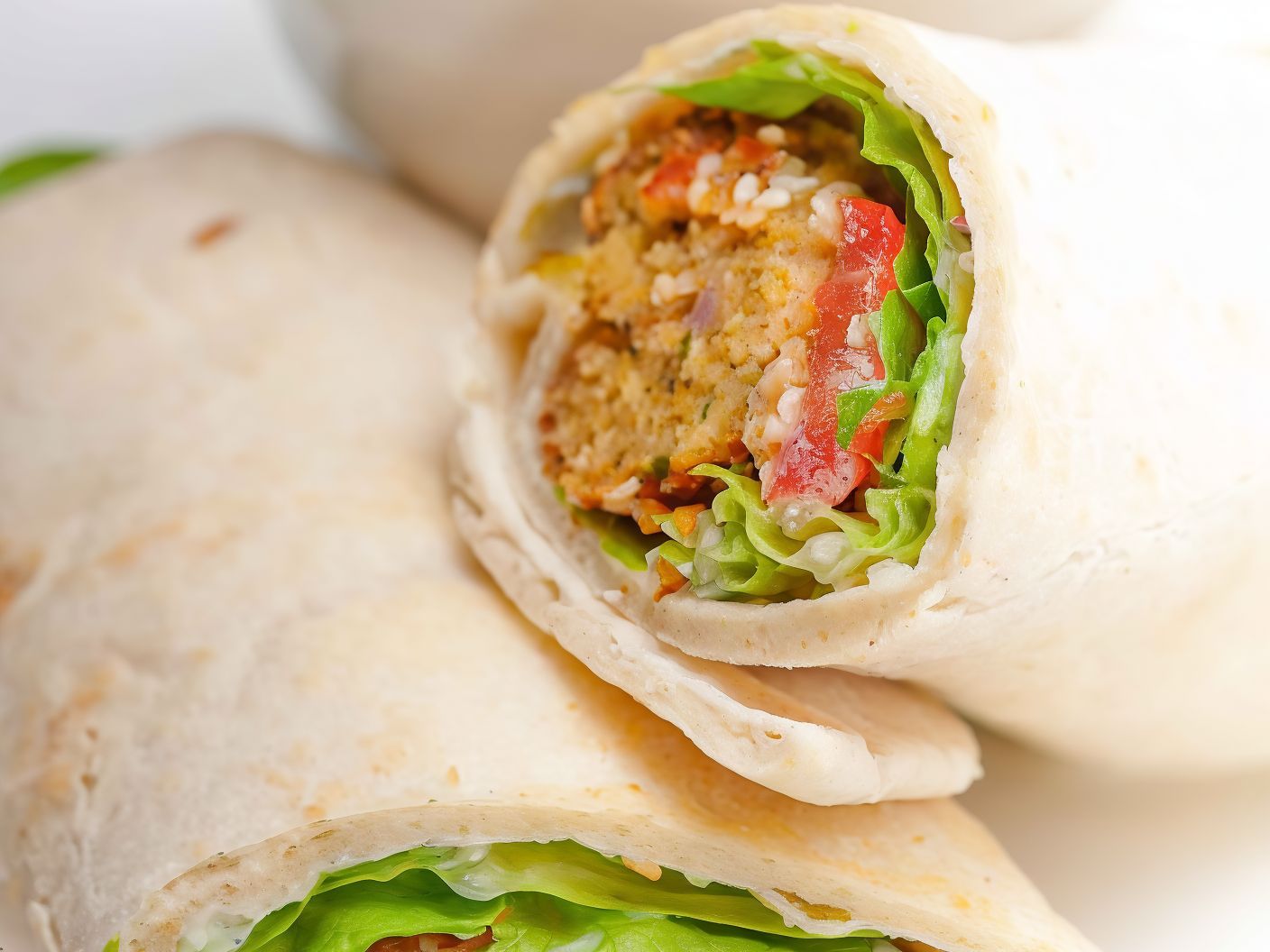 Falafel Wrap Sandwich