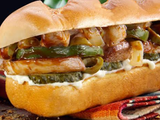 Large Chicken Fajita Sandwich
