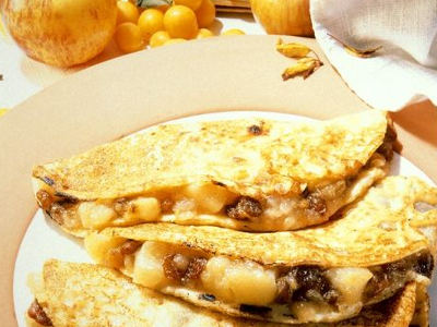 Nutella Chocolate With Apple Crepe