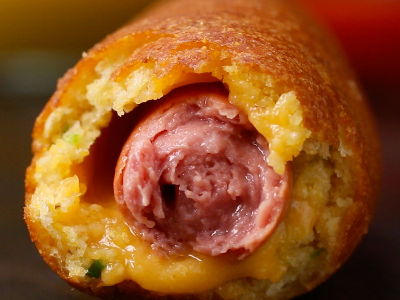 Corn Hot Dog Panko