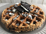 Nutella Chocolate Waffle With Oreo