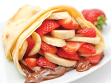 Nutella Mix Fruit Crepe
