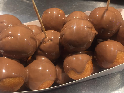 Zalabia With Nutella Chocolate