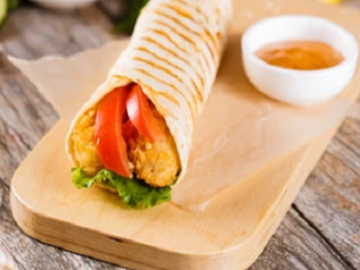 Chicken Strips Wrap Sandwich