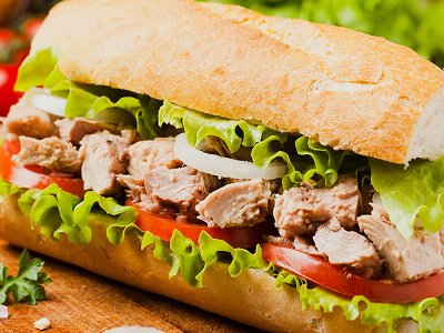 Grilled Chicken French Sandwich