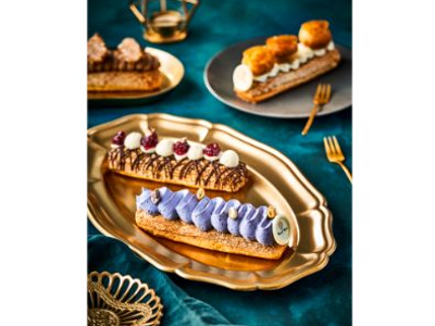 Blueberry Eclair