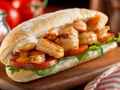 Grilled Shrimp Sandwich