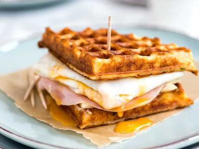 Waffle Cheese Large