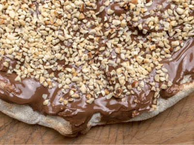 Almond Chocolate Pizza