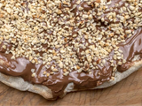 Almond Chocolate Pizza