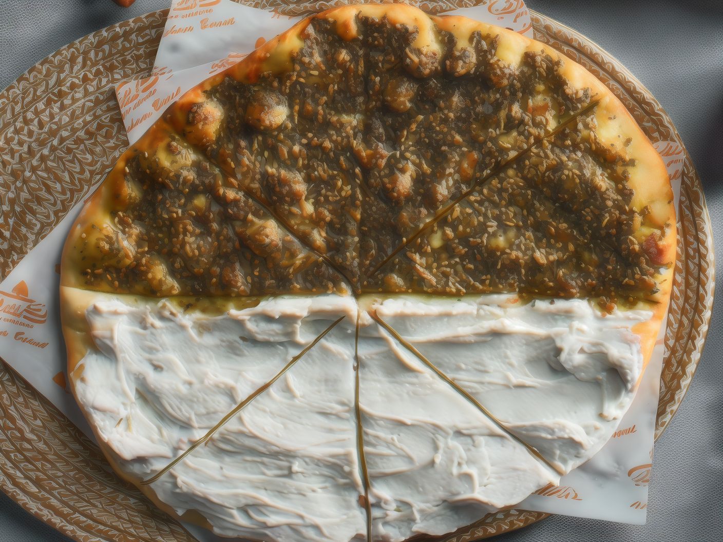 Manoucheh Half Labneh Half Thyme