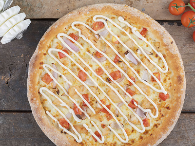 Chicken Ranch Pizza
