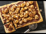 Nutella Chocolate With Banana Pie
