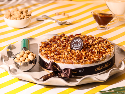 Hazelnut And Vanilla Ice Cream Cake 20 Cm
