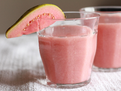 Guava With Milk Juice