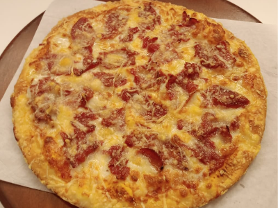 Texas Beef Bacon Pizza