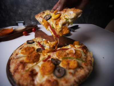 Shrimp Pizza