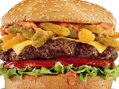 Mushroom Beef Burger