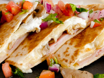 Truffle Turkey Quesadilla