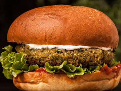 Falafel Burger Sandwich