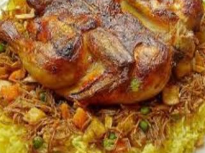 Grilled Chicken With Bryani Rice