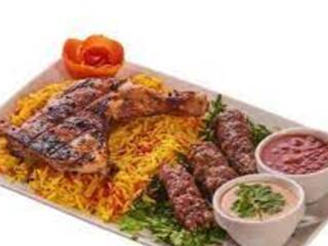 Quarter Charcoal Grilled Chicken With 1/8 Kofta Offer