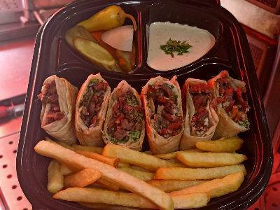 Arabian Meat Shawerma Meal