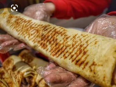 Extra Chicken Shawerma Saroukh Sandwich