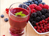 Zalabia With Honey And Blueberry Sauce