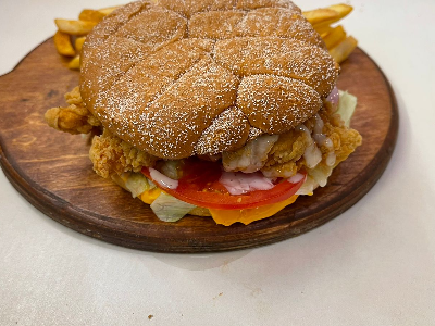 Crispy Chicken Rose Beef