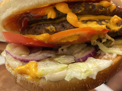 Mushroom Angus Burger