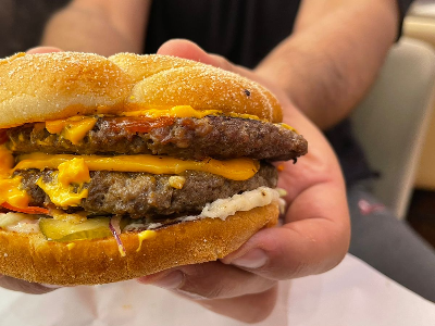 Eggs With Angus Burger